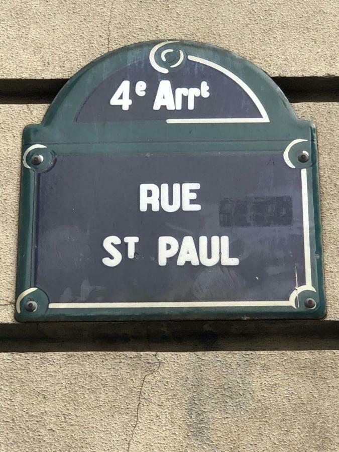 Apartmán Beauty Saint Paul Paříž Exteriér fotografie